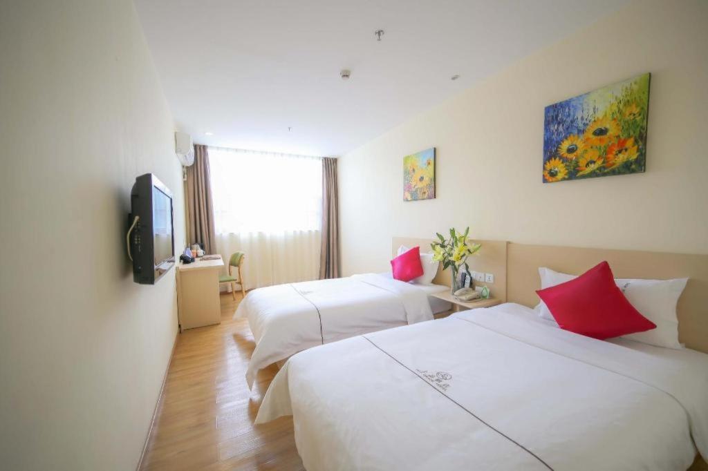 Shang Pin Hotel Shenzhen Futian Exhibition Branch Dış mekan fotoğraf