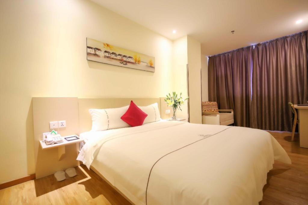 Shang Pin Hotel Shenzhen Futian Exhibition Branch Dış mekan fotoğraf
