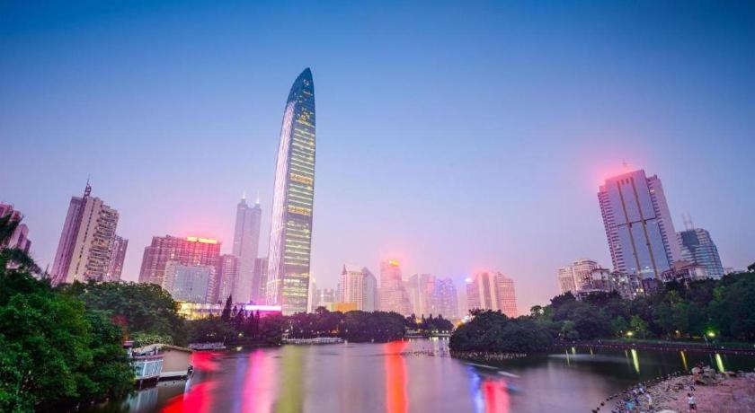 Shang Pin Hotel Shenzhen Futian Exhibition Branch Dış mekan fotoğraf